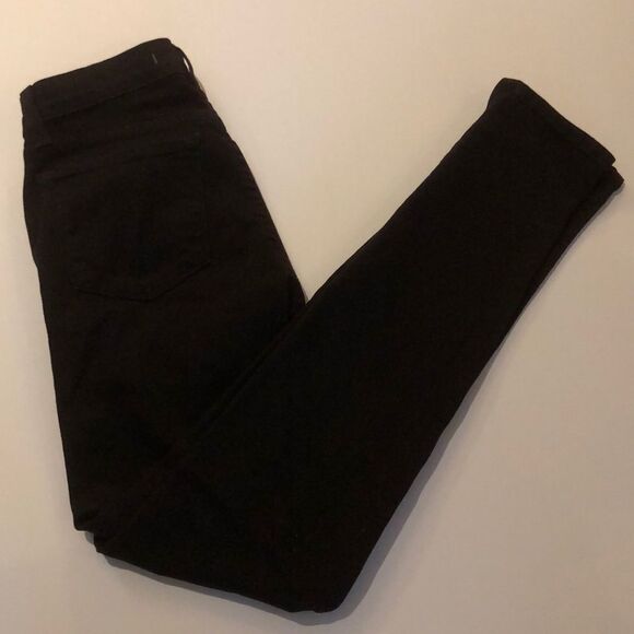 J Brand for Intermix Noir Red Skinny Leg Jeans 24 - Picture 1 of 7